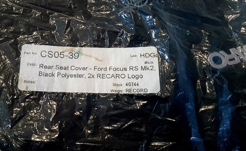 Mk2 focus tailored recaro - focus,